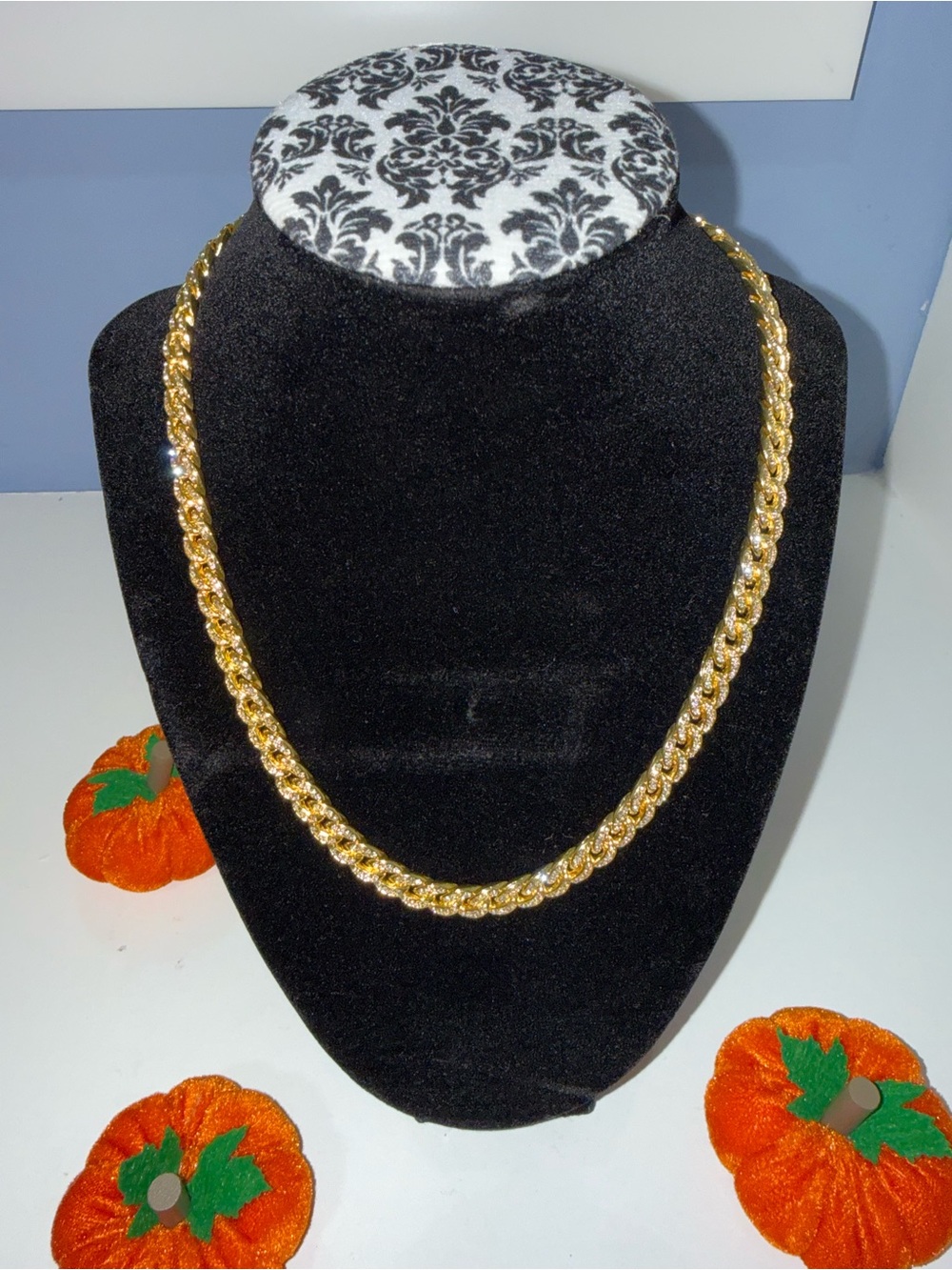 Invicta Gold Rope Chain Necklace - Picture 2 of 4